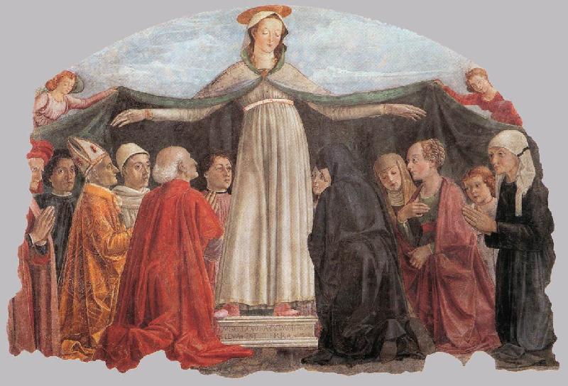 GHIRLANDAIO, Domenico Madonna of Mercy gh